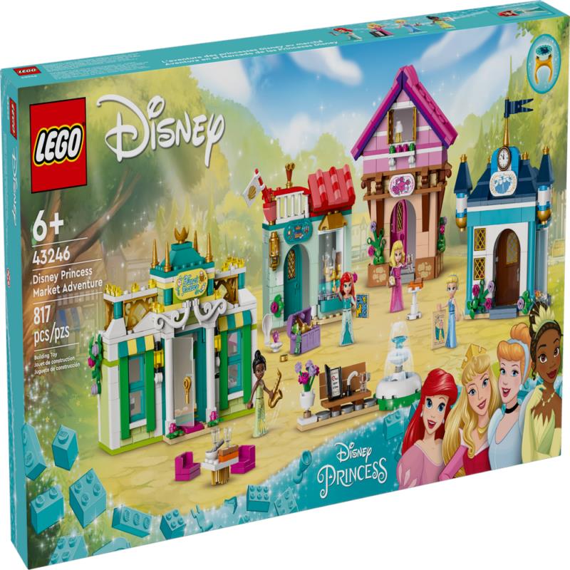 Lego Disney Princess Market Adventure 43246 Building Toy Set Gift