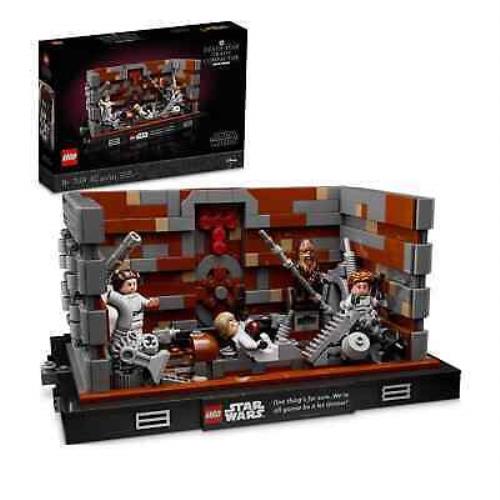 Lego Star Wars Death Star Trash Compactor Diorama Set 75339 Princess Leia R2D2