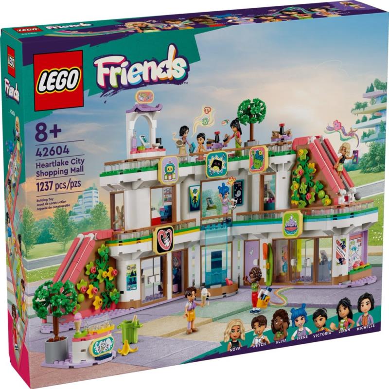 Lego Friends Heartlake City Shopping Mall 42604 Building Toy Set Gift