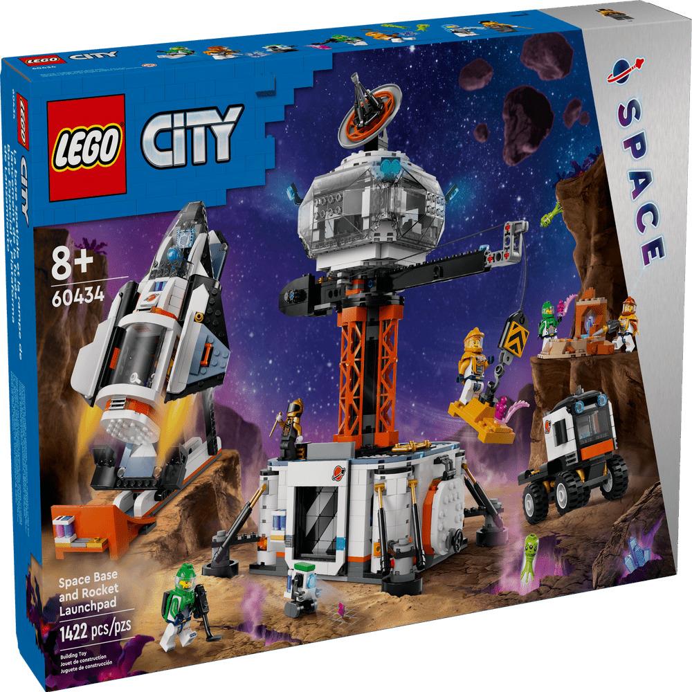 Lego City Space Base and Rocket Launchpad 60434 Building Toy Set Gift