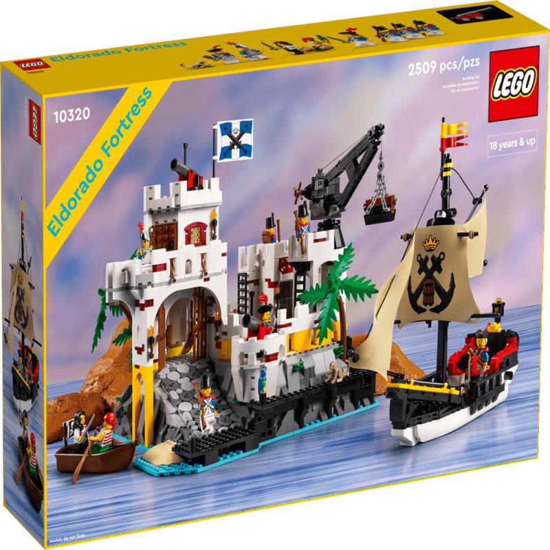 Lego Icons Eldorado Fortress 10320 Building Toy Set Gift