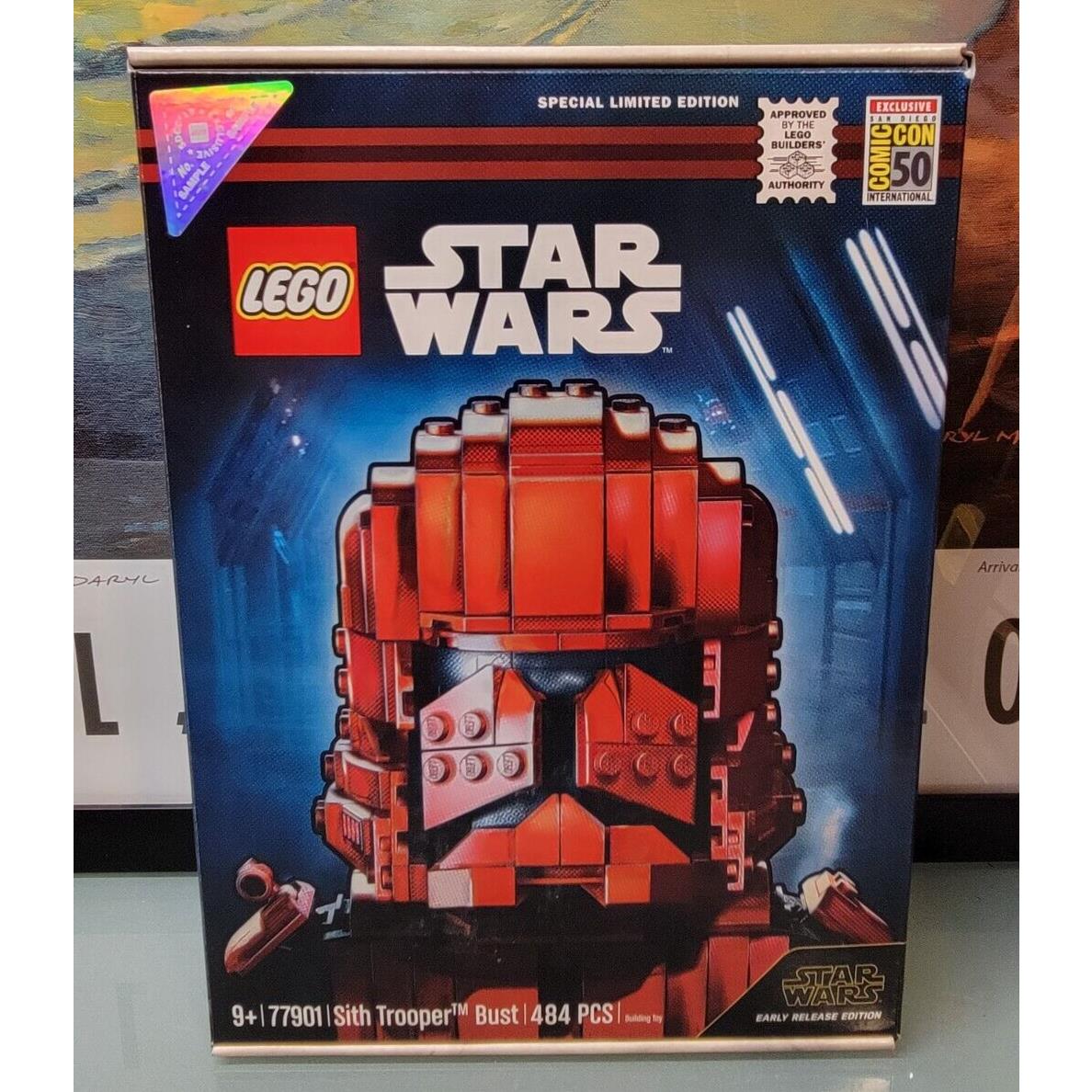 Lego 77901 Sdcc 2019 Star Wars Sith Trooper Bust Sample US