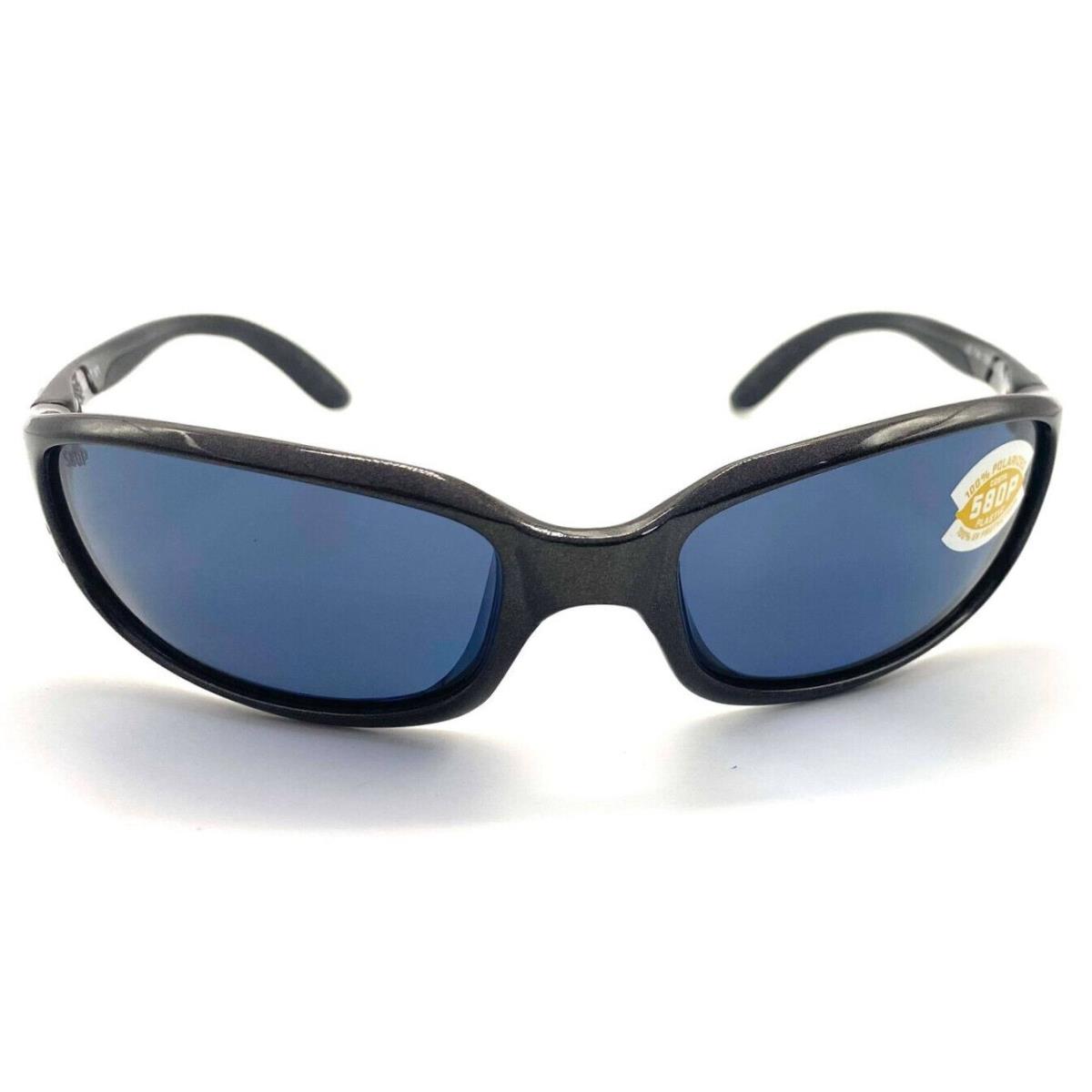 Costa Del Mar Brine Sunglasses Gunmetal / Gray 580Plastic - Frame: , Lens: Gray 580Plastic