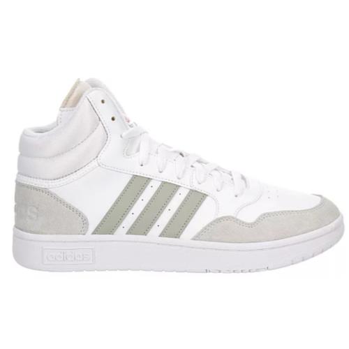 Adidas Hoops 3.0 Men`s Mid High Top Basketball Sneakers Shoes