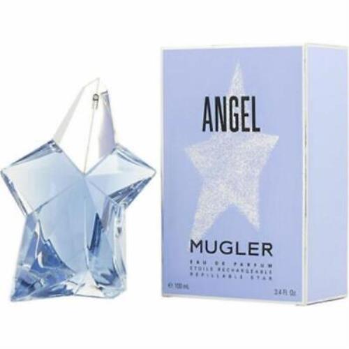 Thierry Mugler ANGES33RN-A 3.4 oz Angel Edp Spray Refillable For Women