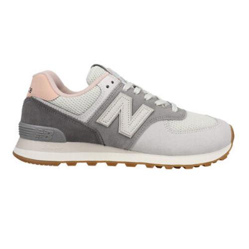 New Balance 574 Lace Up Mens Grey Sneakers Casual Shoes U574DGP