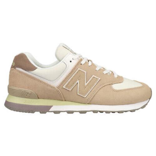 New Balance 574 Lace Up Mens Beige Sneakers Casual Shoes U574SBW
