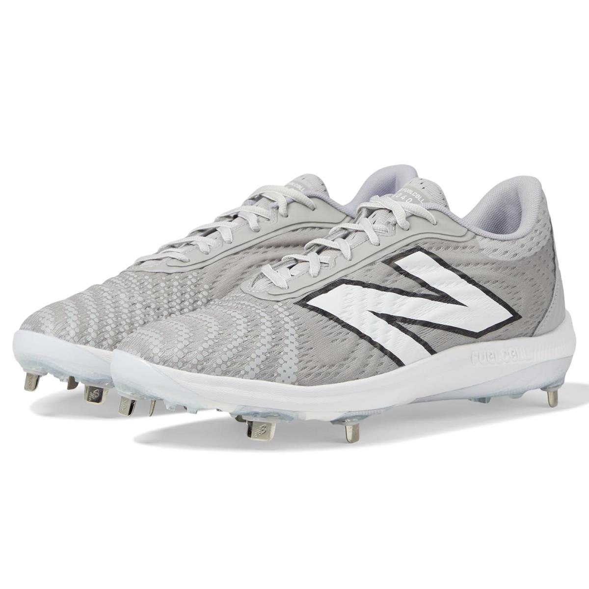 Man`s Sneakers Athletic Shoes New Balance Fuelcell 4040 v7 Metal Raincloud/Optic White