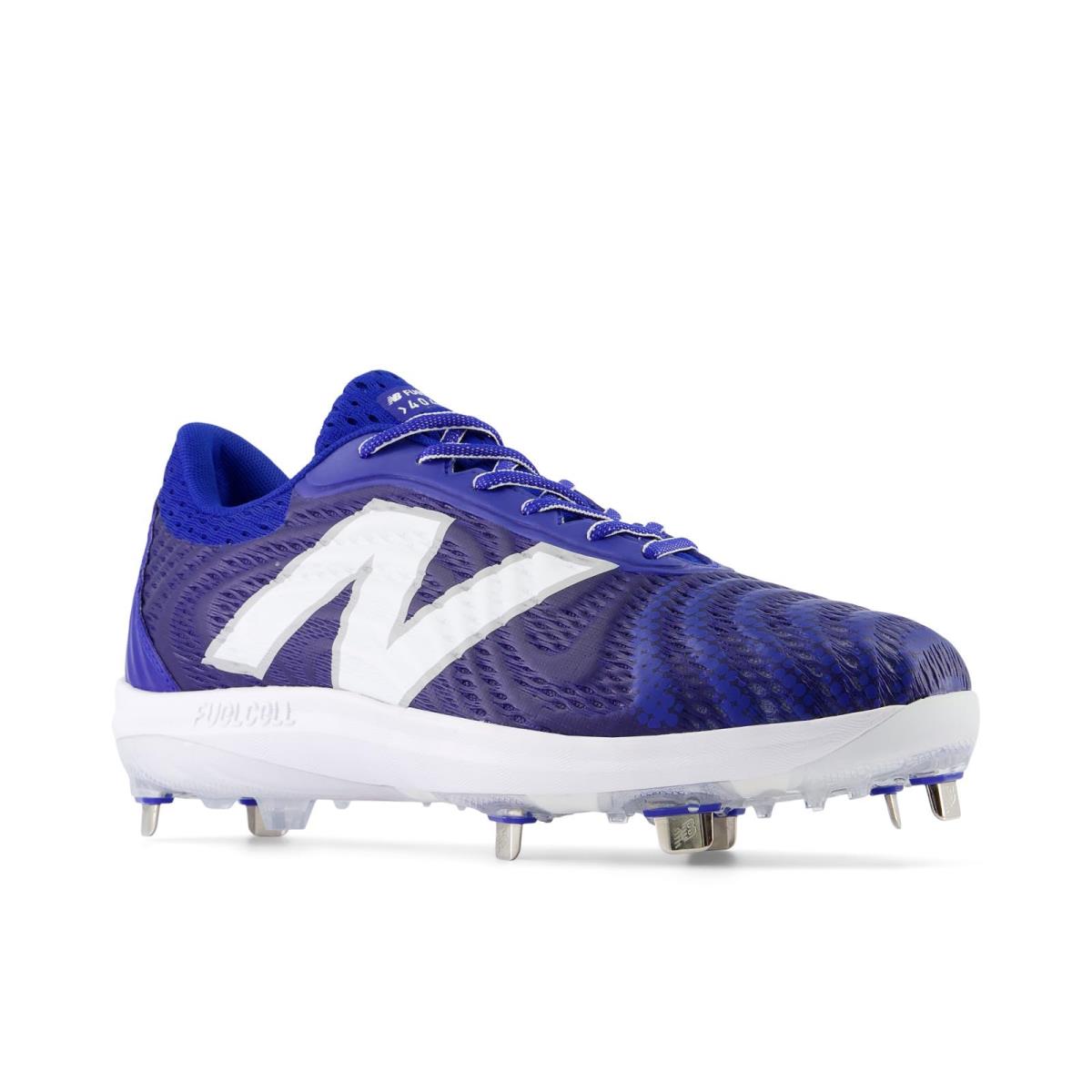 Man`s Sneakers Athletic Shoes New Balance Fuelcell 4040 v7 Metal Team Royal/Optic White