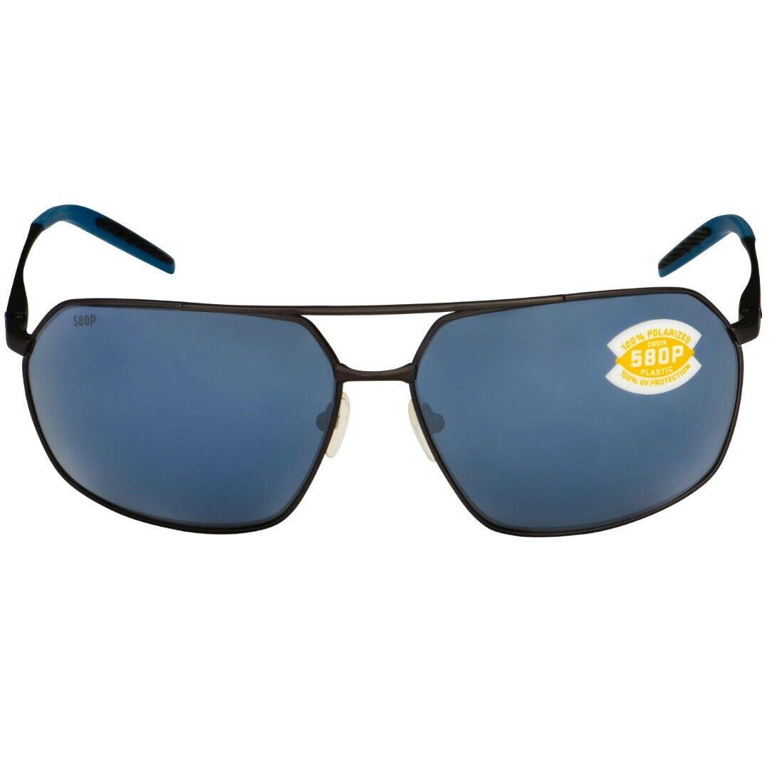Costa Del Mar Pilothouse 06S6007 Sunglasses Matte Black/green Mirror
