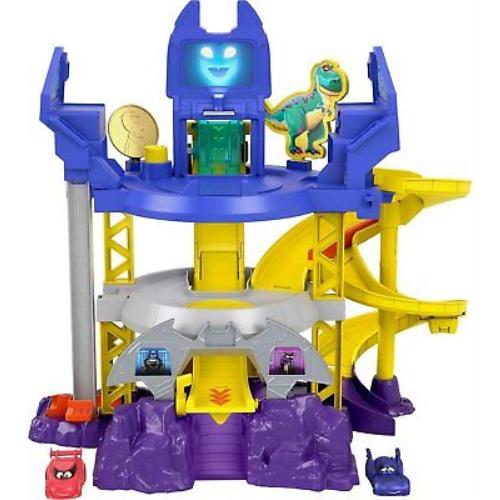 Fisher-price DC Batwheels Toy Car Race Track Playset Launch Race