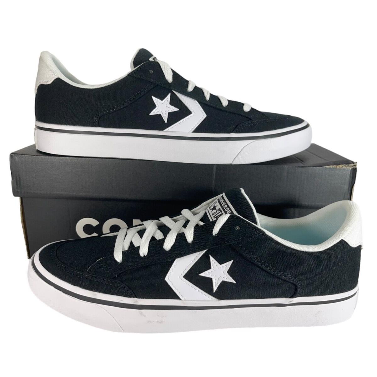 Converse Cons Tobin Ox Black White Sneaker A03686C Men`s Shoe Size 11.5