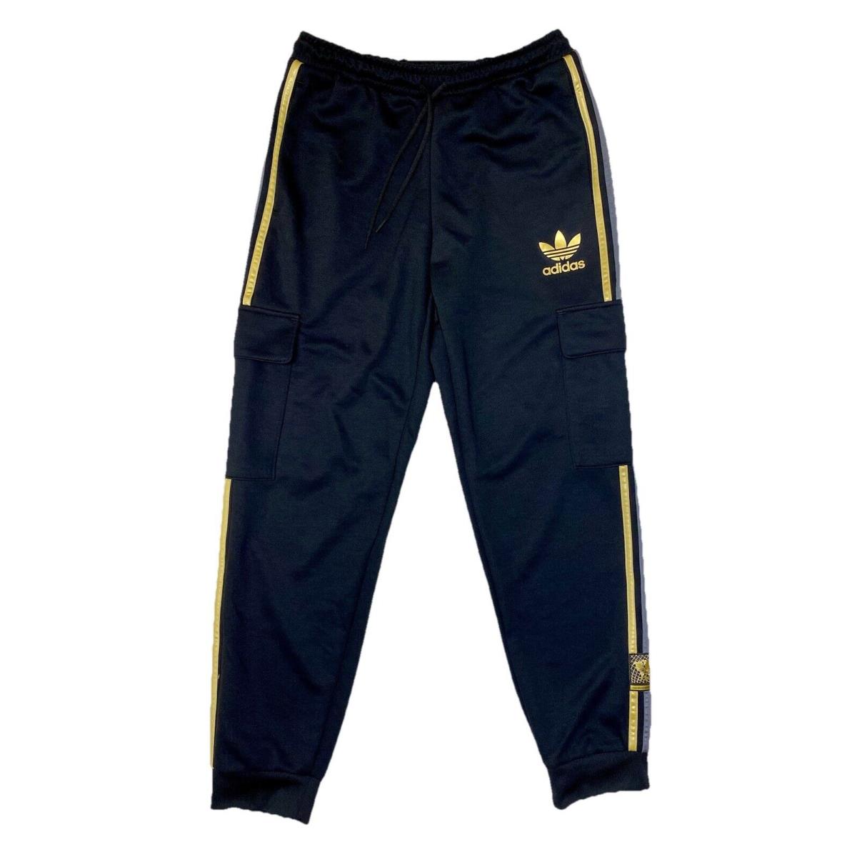 Adidas Originals Chile 20 Cargo Joggers Pants Black HD8293 Men`s Size Medium M