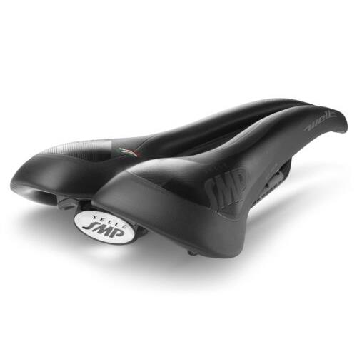 Selle Smp Well M1 Gel Saddle with Carbon Rails Black