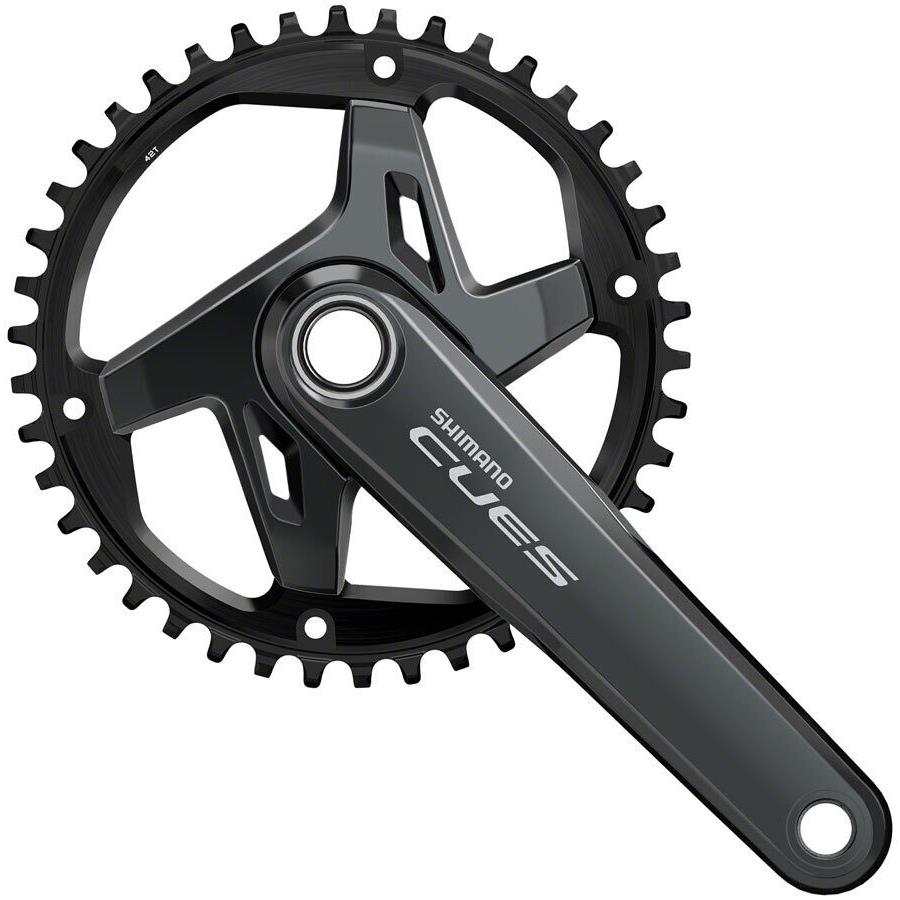 Shimano Cues FC-U8000-1 Crankset - 170mm 9/10/11-Speed 42t Asymmetric 96 Bcd