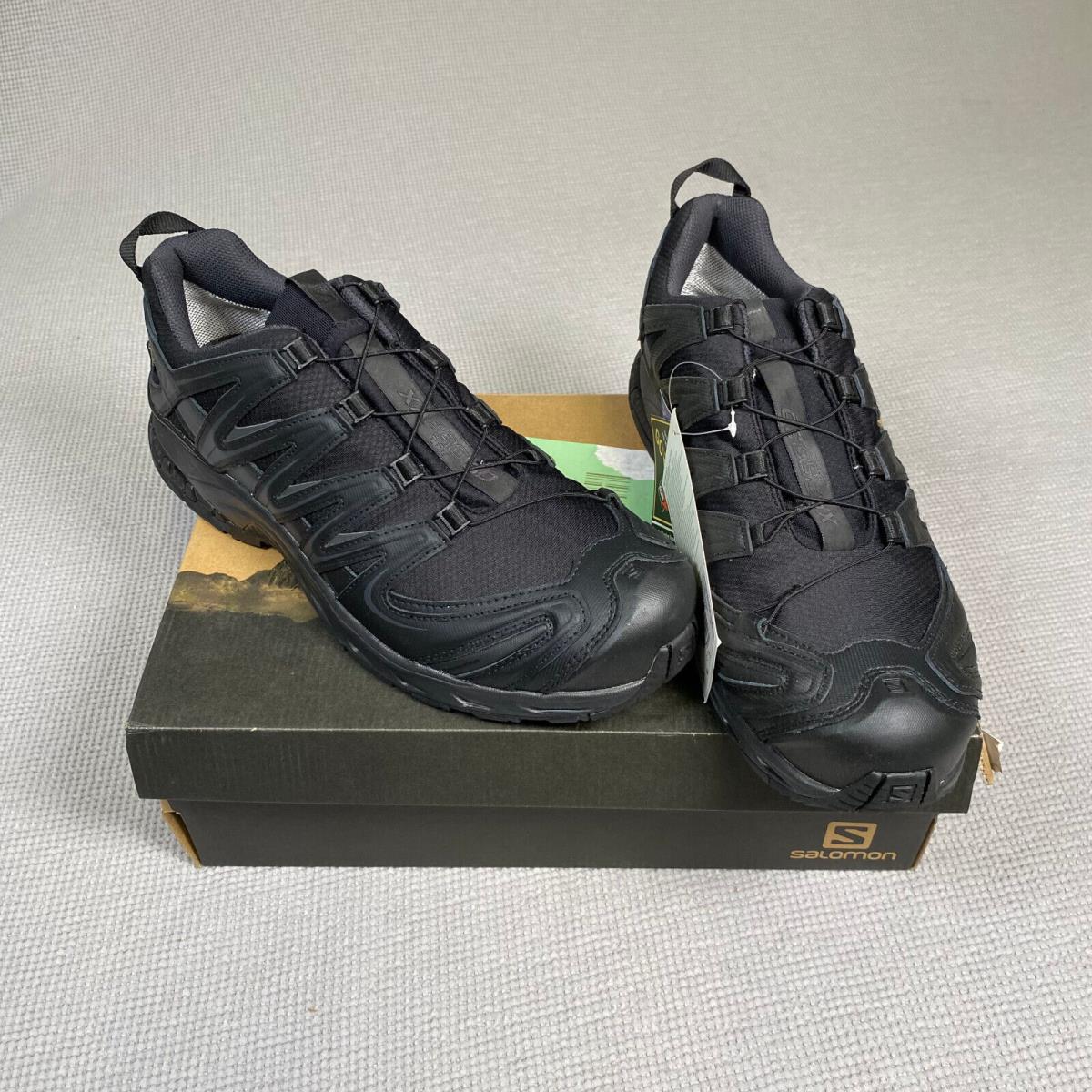 Salomon XA Pro 3D Gtx Forces Trail Running Assault Shoes Black Asphalt Size 12