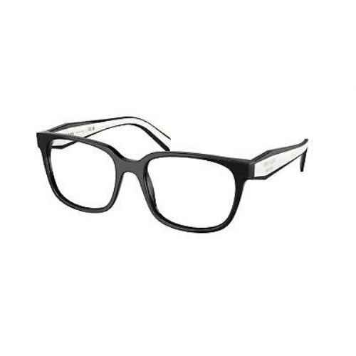 Prada 17ZV Eyeglasses 1AB1O1 Black