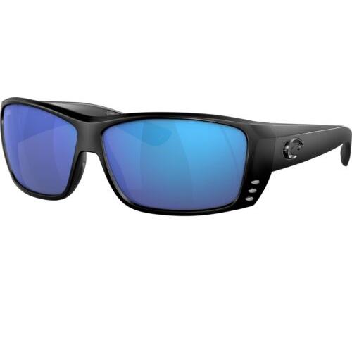 AT01OBMGLP Mens Costa Cat Cay Polarized Sunglasses - Frame: Blue, Lens: Blue