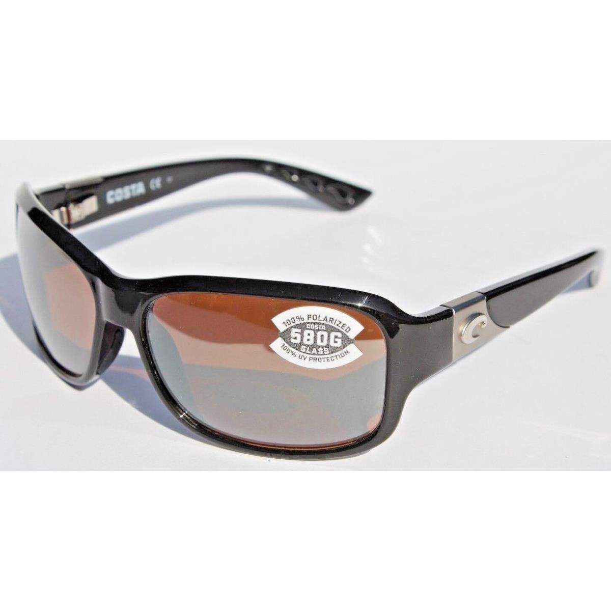 Costa Del Mar Inlet Polarized Sunglasses Womens Black/silver Mirror 580G