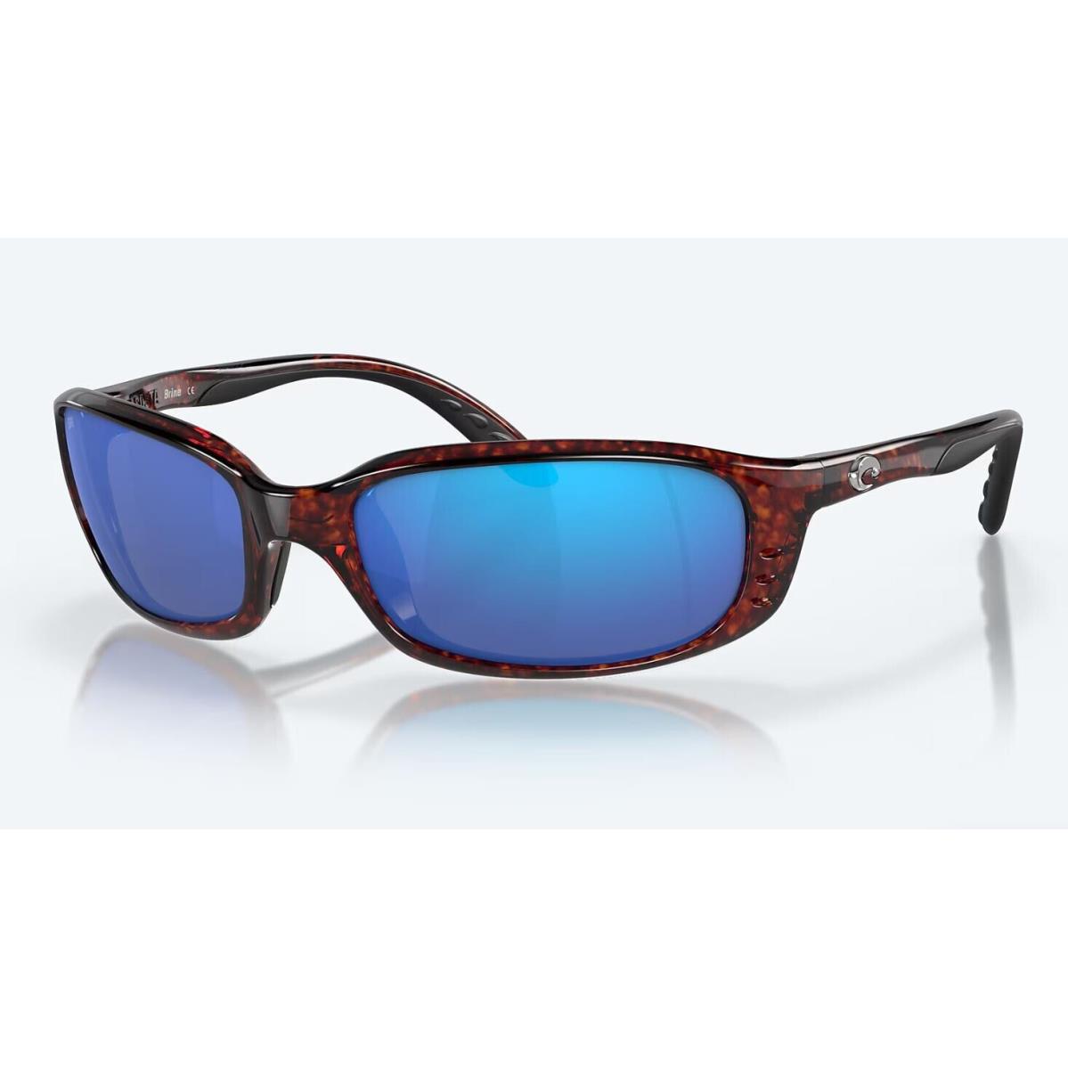 Costa Del Mar Brine Tortoise / Blue Mirror Polarized Glass 580G