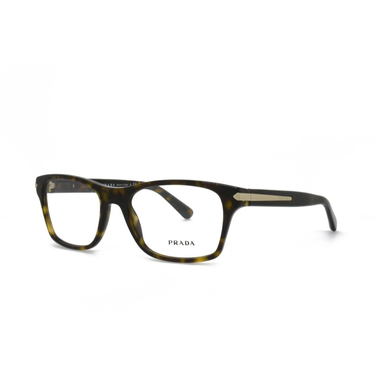 Prada 16S 2AU 54-18-140 Brown Tortoise Eyeglasses