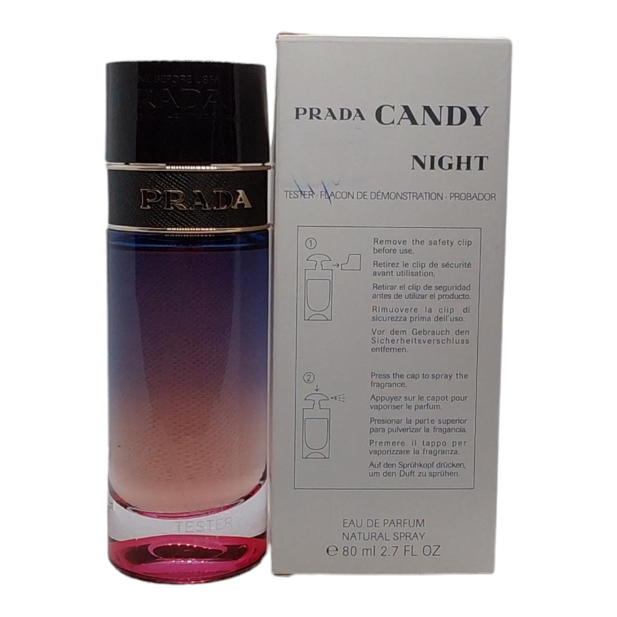 Prada Candy Night Eau De Parfum 2.7 oz 80 ml Women Perfume Edp Spray