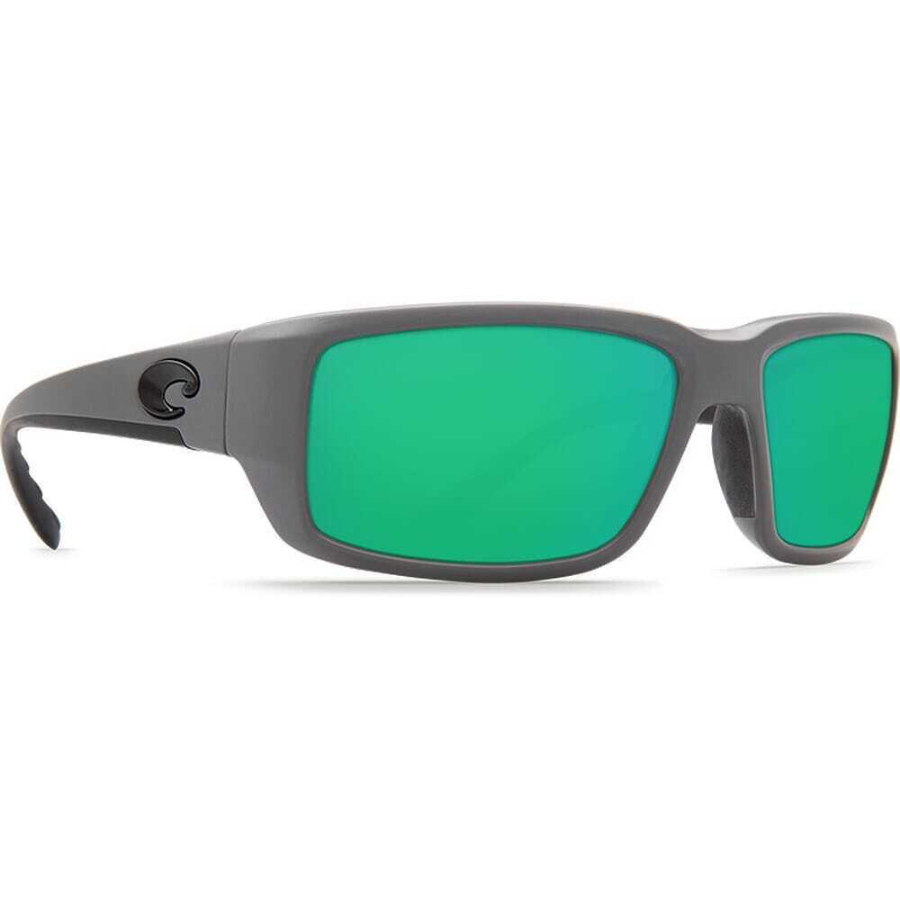 Costa Fantail Matte Gray Frame Sunglasses W/green Mirror 580P 06S9006-90062659