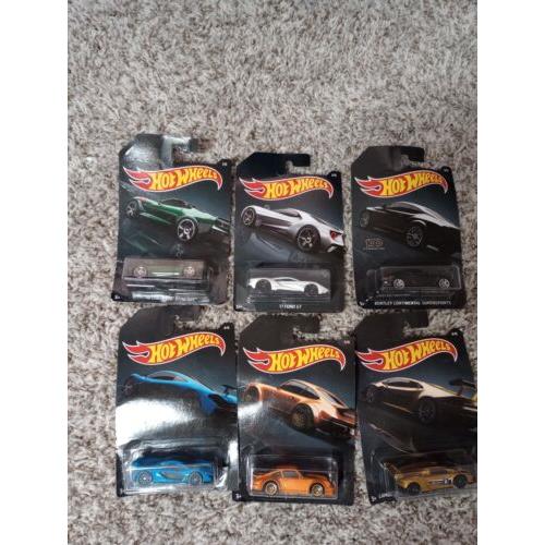 Hot Wheels 2018 100 Extraordinary Years Exotics Supercars Series Complete Set