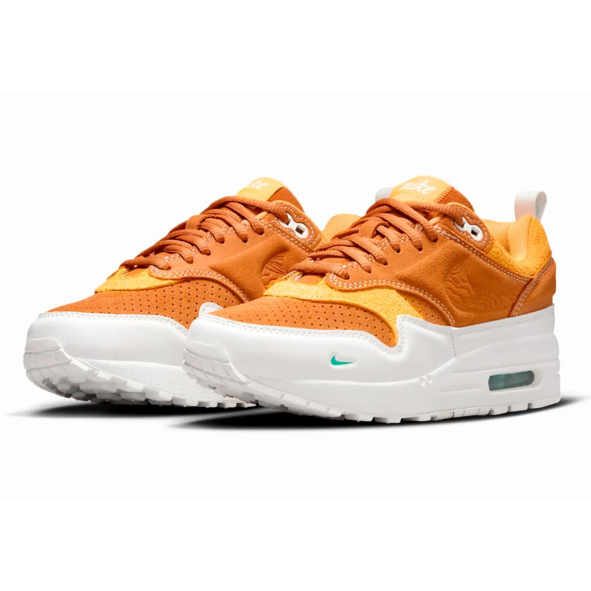 Nike Air Max 1 Womens Size 5.5 Shoes FQ4298 800 Sundial Jade/summit White