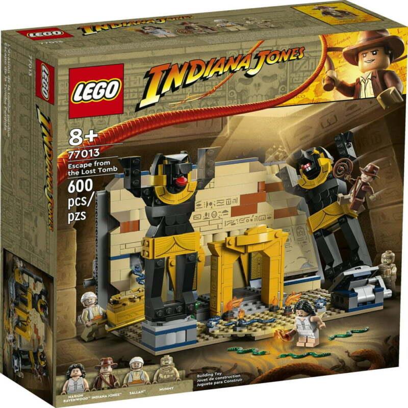 Lego Indiana Jones Escape From The Lost Tomb 77013 Building Toy Set Gift