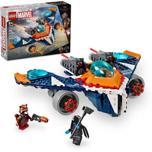 Lego Super Heroes Marvel Rocket`s Warbird Vs. Ronan 76278 Toy Brick