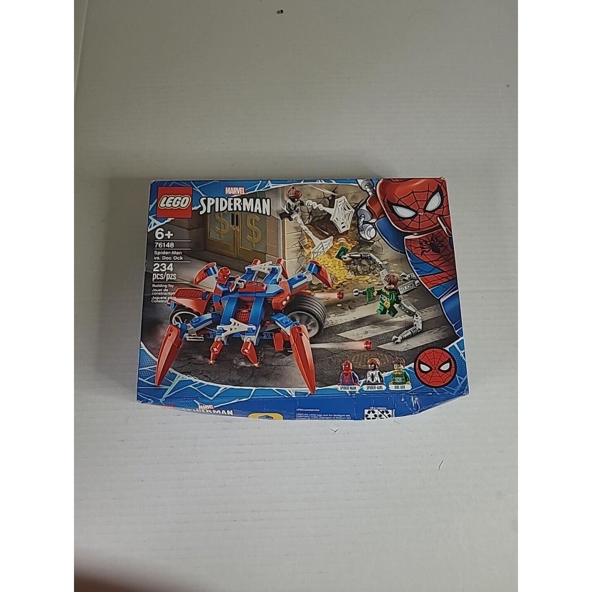 Lego 76148 Marvel Spiderman Spider-man Vs. Doc Ock Box