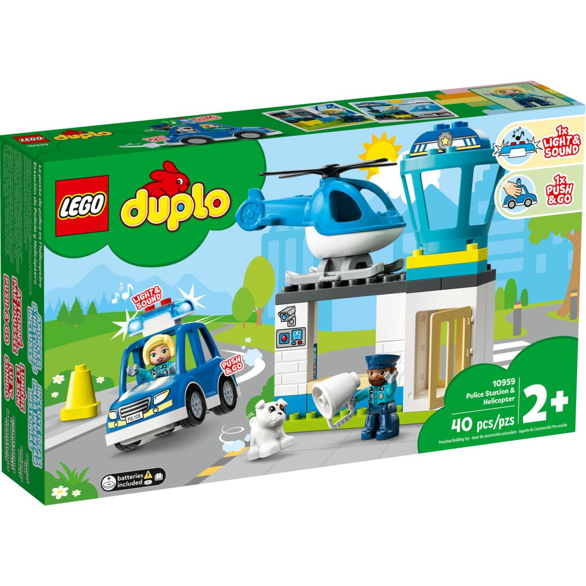 Lego Duplo Rescue Police Station 10959 Building Toy Set Gift