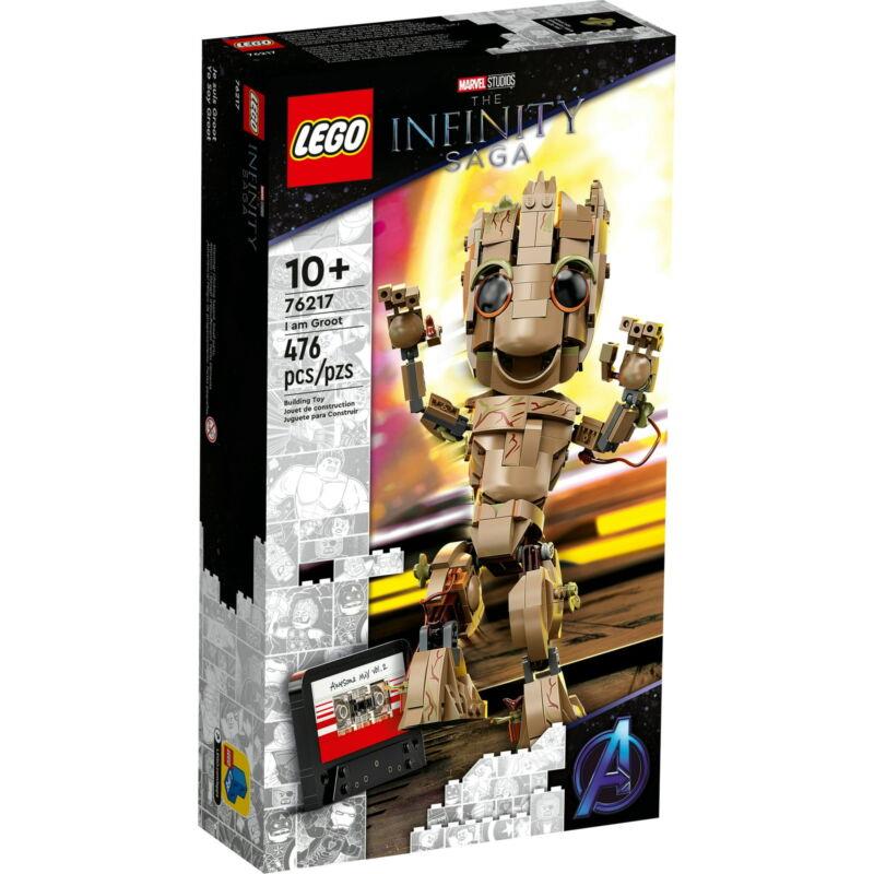 Lego Marvel I am Groot 76217 Action Figure Building Set Guardians of The Galaxy