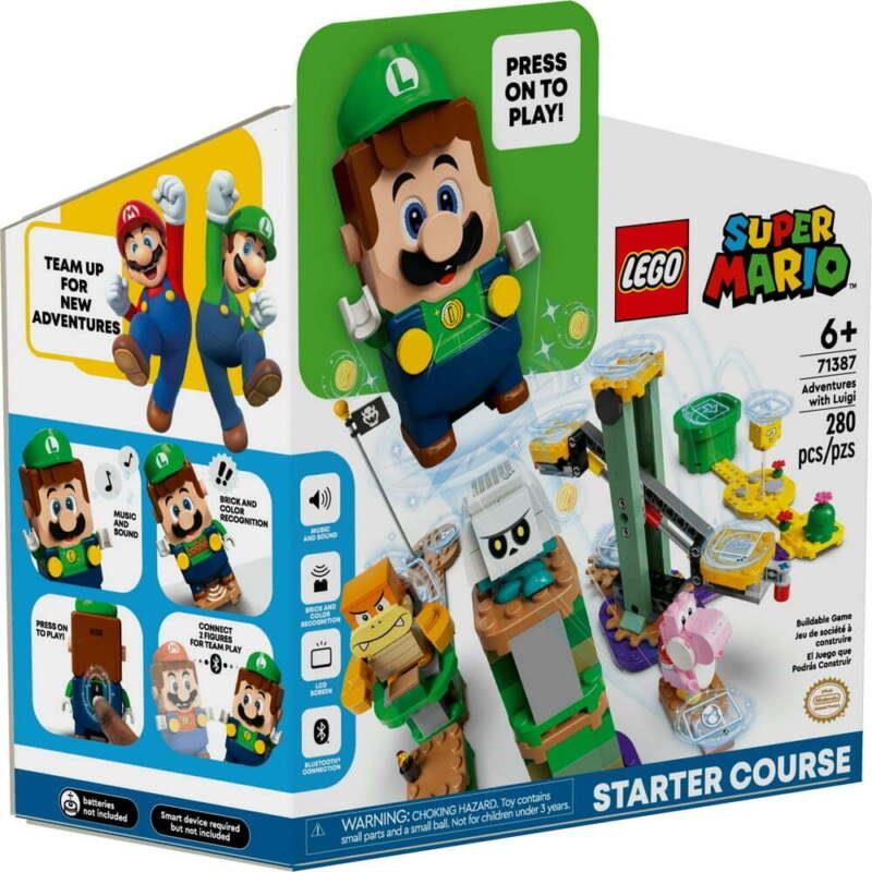 Lego Super Mario Adventures with Luigi Starter Course 71387 Building Toy Set