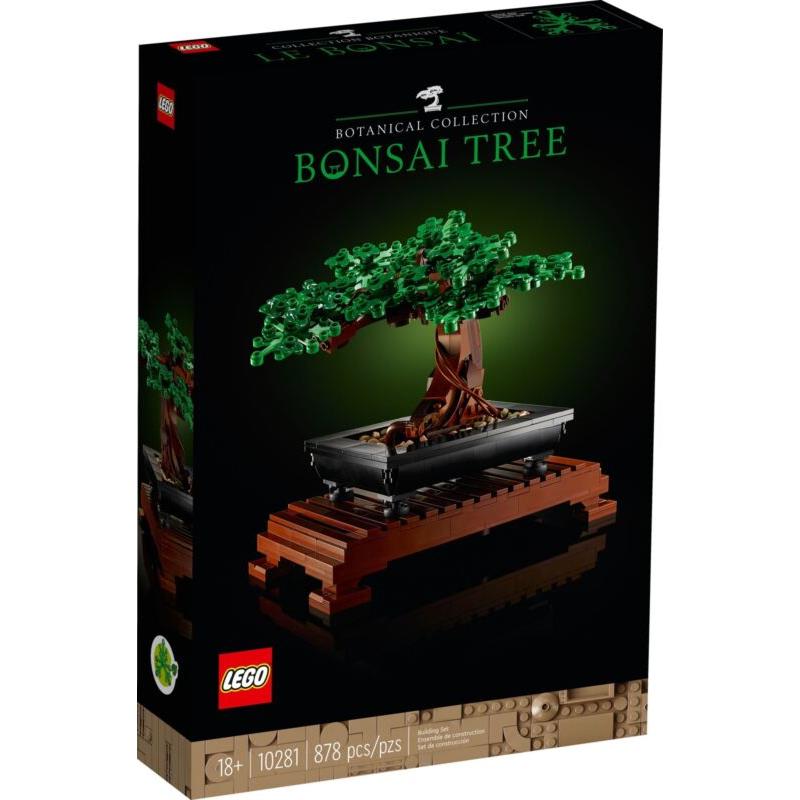 Lego Icons Bonsai Tree with Cherry Blossom Flowers 10281 Building Toy Set D Cor