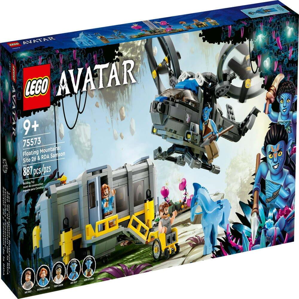 Lego Avatar Floating Mountains Site 26 Rda Samson 75573 Building Toy Set