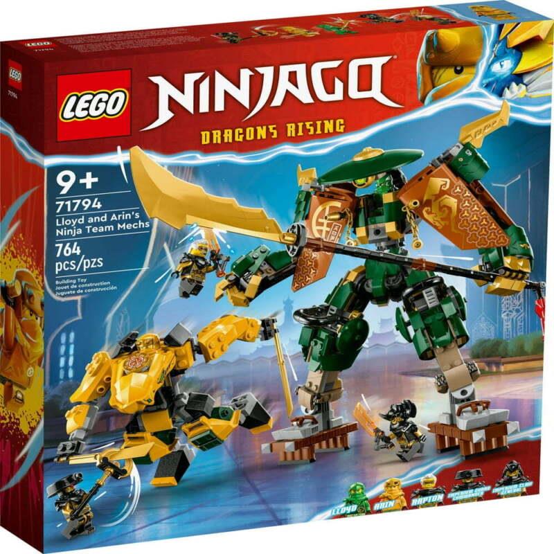 Lego Ninjago Lloyd and Arin s Ninja Team Mechs 71794 Building Toy Set Gift