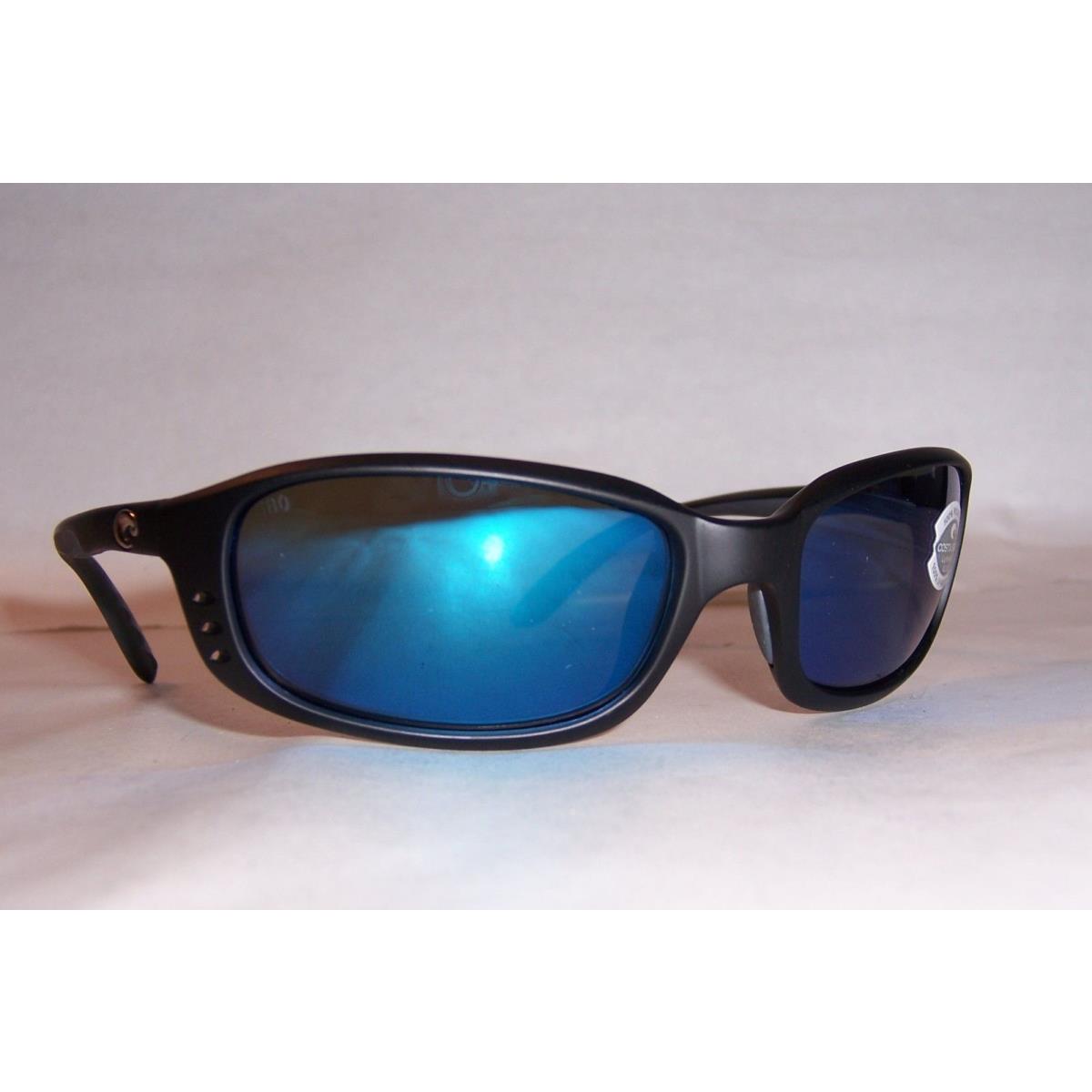 Costa Del Mar Brine Sunglasses Black/blue Mirror 580G