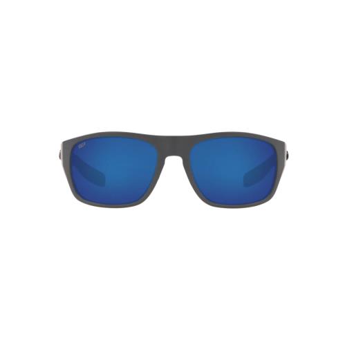 Costa Del Mar Tico Polarized TCO98 Obmp Sunglasses Gray Frame/blue 580P Lens - Frame: MATTE GRAY, Lens: BLUE MIRROR 580P, POLARIZED