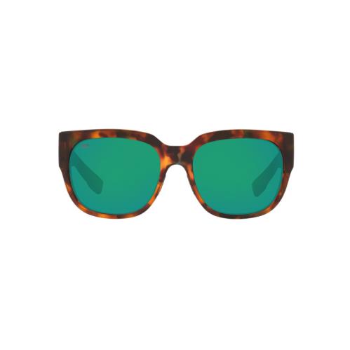 Costa Del Mar Waterwoman Green Mirror Square Sunglasses 250 Ogmglp