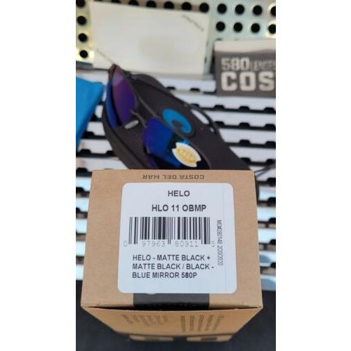 Costa Del Mar sunglasses  - Black Frame, Blue Lens 9