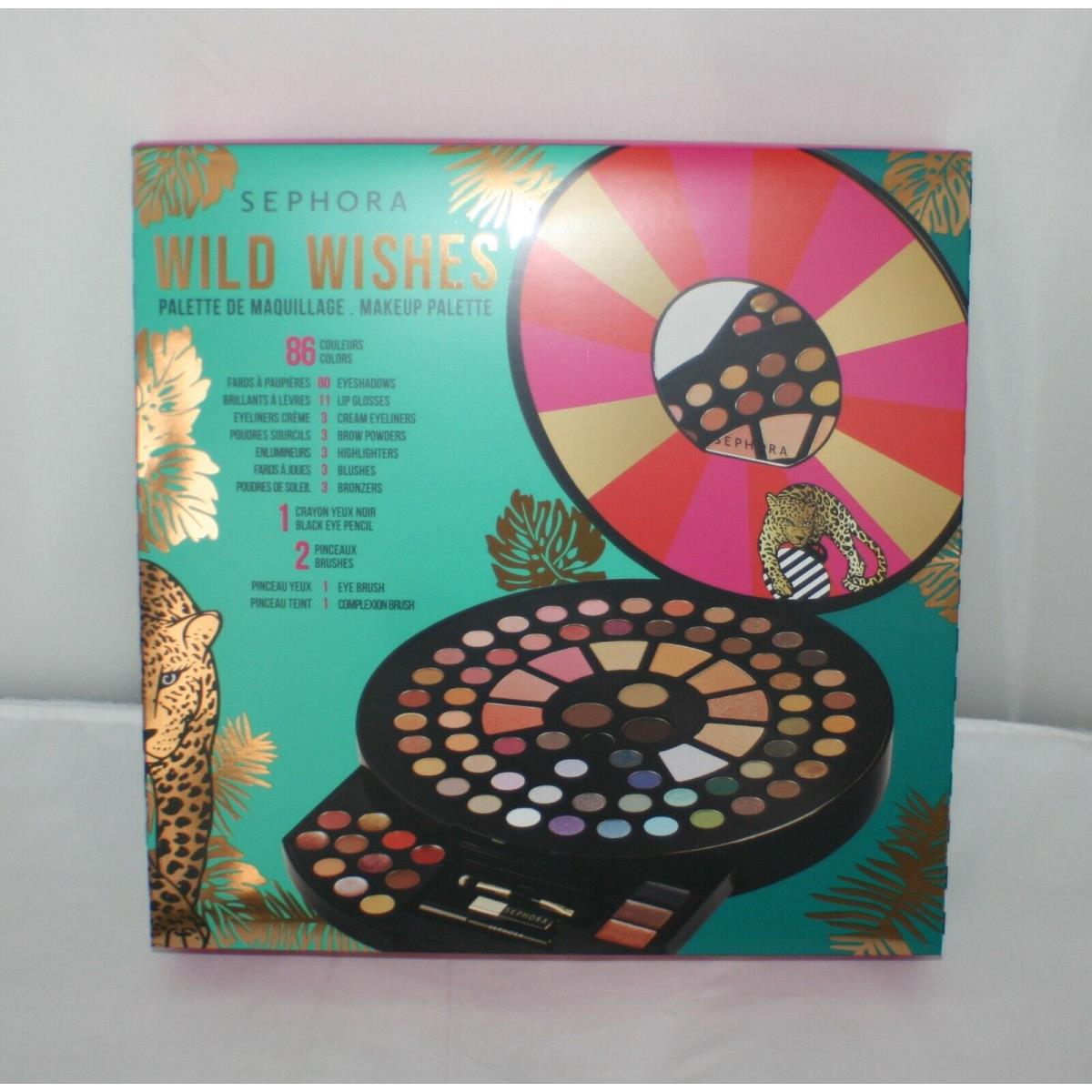 Sephora Collection Wild Wishes Multi Palette Makeup Blockbuster Holiday