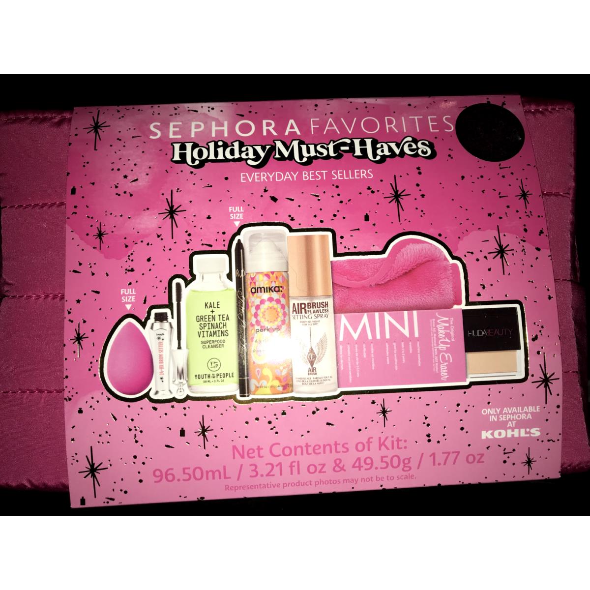 Sephora Favorites Must Haves 8 pc Holiday Gift Set Fast Hot