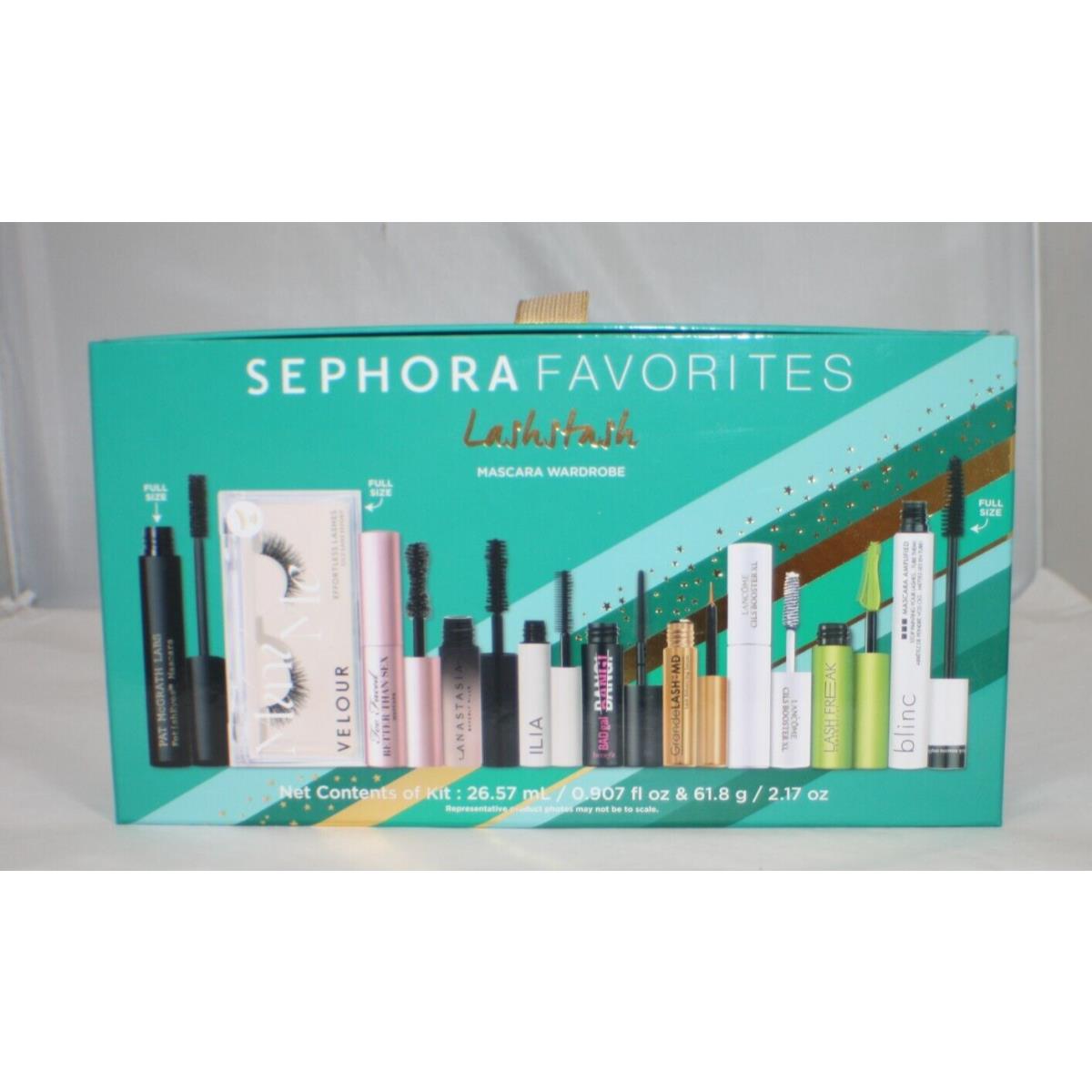 Sephora Favorites Lashstash Mascara Wardrobe Mini Luxury Sample Set