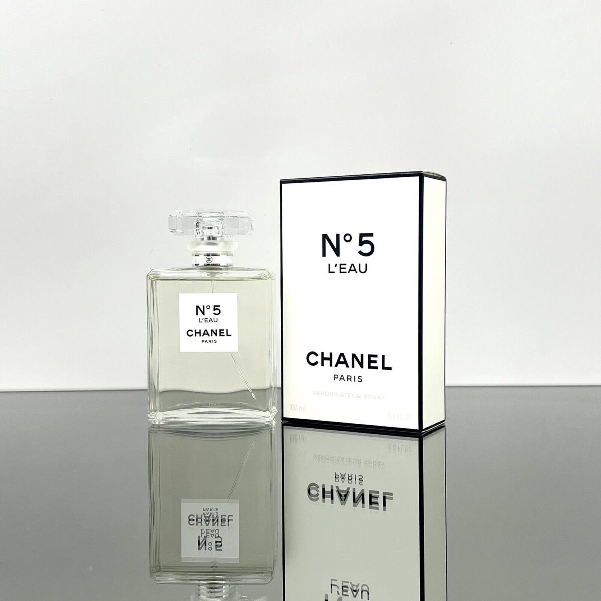 Chanel No5 L`eau Women Perfume 3.4oz-100ml Edt Spray BL37
