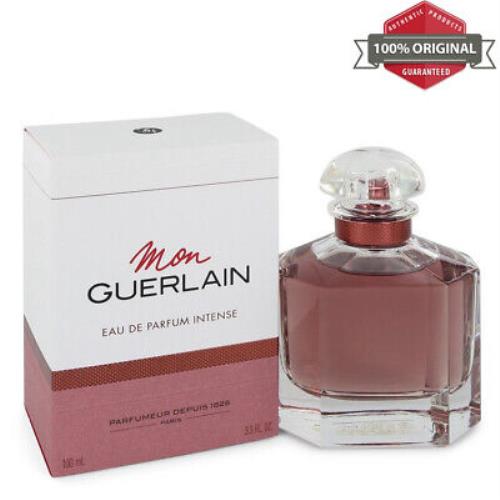 Mon Guerlain Intense Perfume 3.3 oz Edp Intense Spray For Women by Guerla