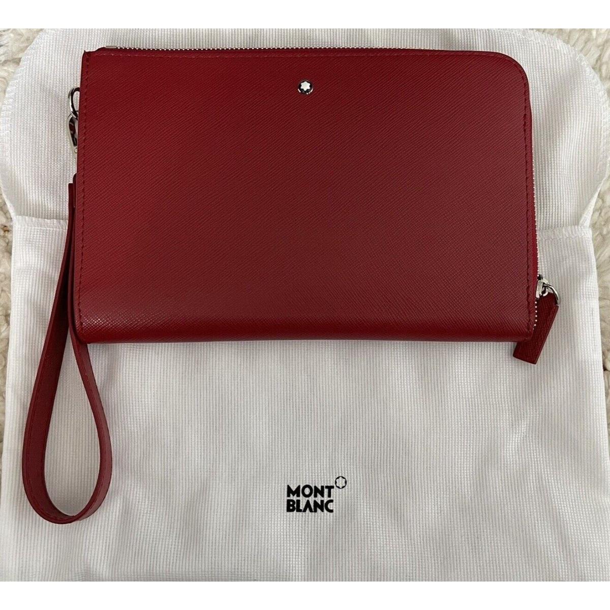 Montblanc Sartorial Medium Pouch Red 126061