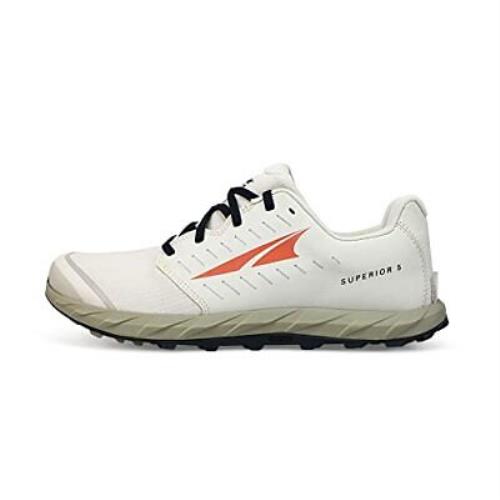 Altra Men`s AL0A546Z Superior 5 Trail Running Shoe Light Gray/Red