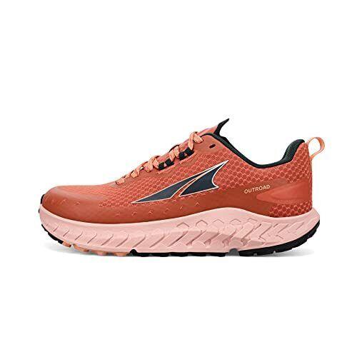 Altra Women`s AL0A7R72 Outroad Trail Running Shoe - Red/Orange